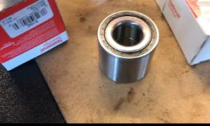 Press in Wheel Bearing YouTube Vlog.